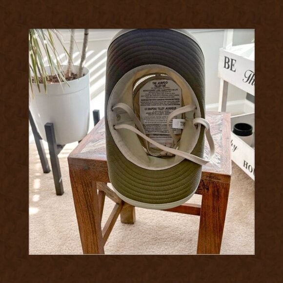 TILLEY LTM3 Khaki/Olive Airflo Classic Sun Hat Size 7 1/8TH - Picture 9 of 16